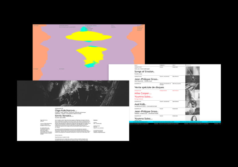 Archipel festival Geneva, website, www.archipel.org, 2021-2025