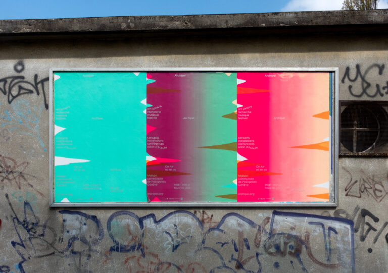 Archipel festival Geneva, posters, 2021