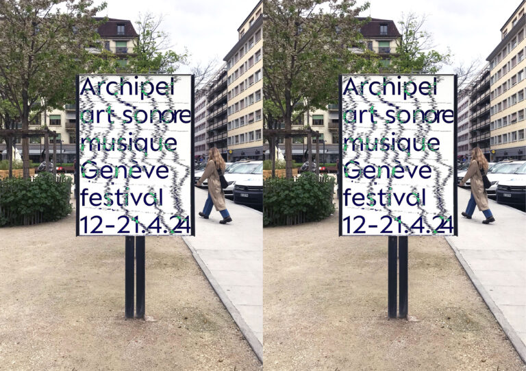 Archipel festival Geneva, poster, 2024