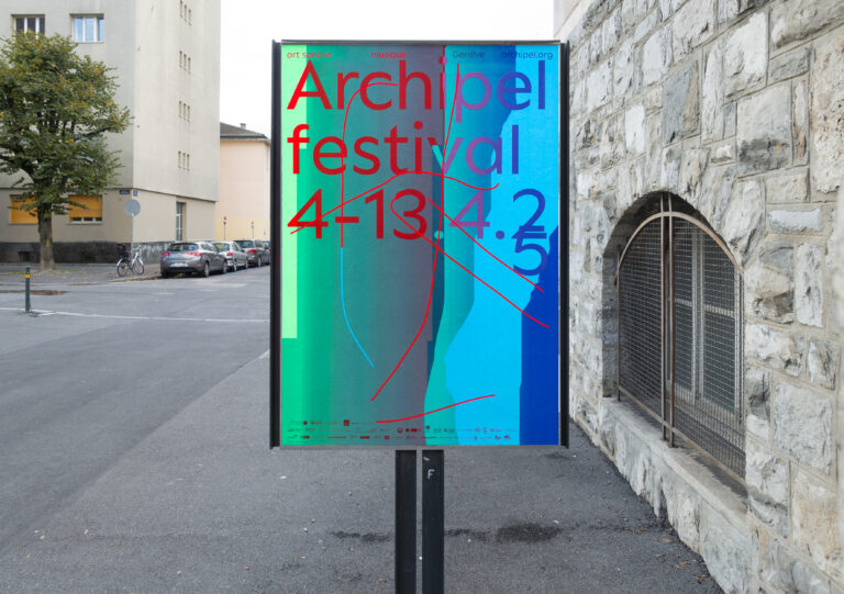 Archipel festival Geneva, poster, 2025
