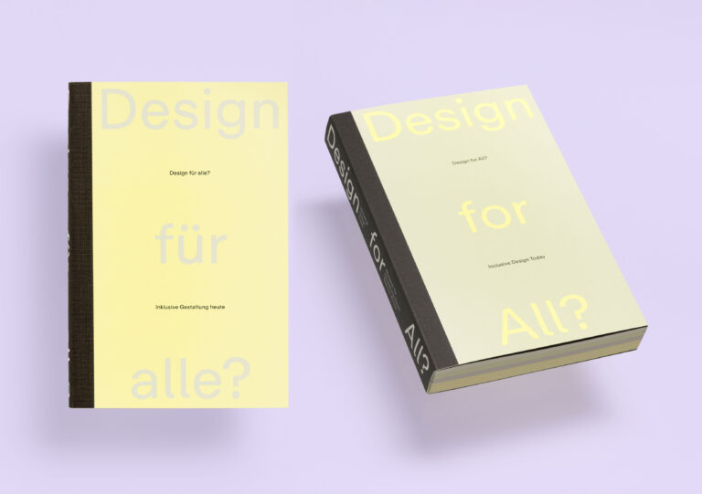 <em>Design for All? Inclusive Design Today</em>, book, 240 pages, Museum für Gestaltung Zürich, Spector Books, 2024