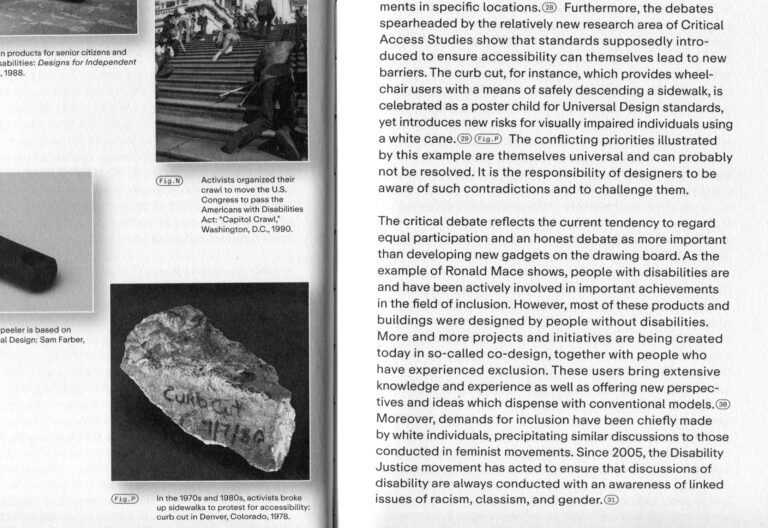 <em>Design for All? Inclusive Design Today</em>, book, 240 pages, Museum für Gestaltung Zürich, Spector Books, 2024