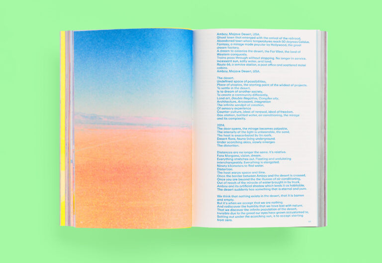 <em>The desert, the glacier and the superstructure</em>, Séverin Guelpa, book, 460 pages, MATZAproduction, Verlag für moderne Kunst , 2023
