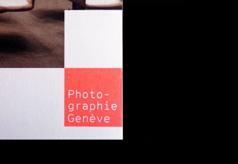 Photographie Genève, identity and logotype, 2017